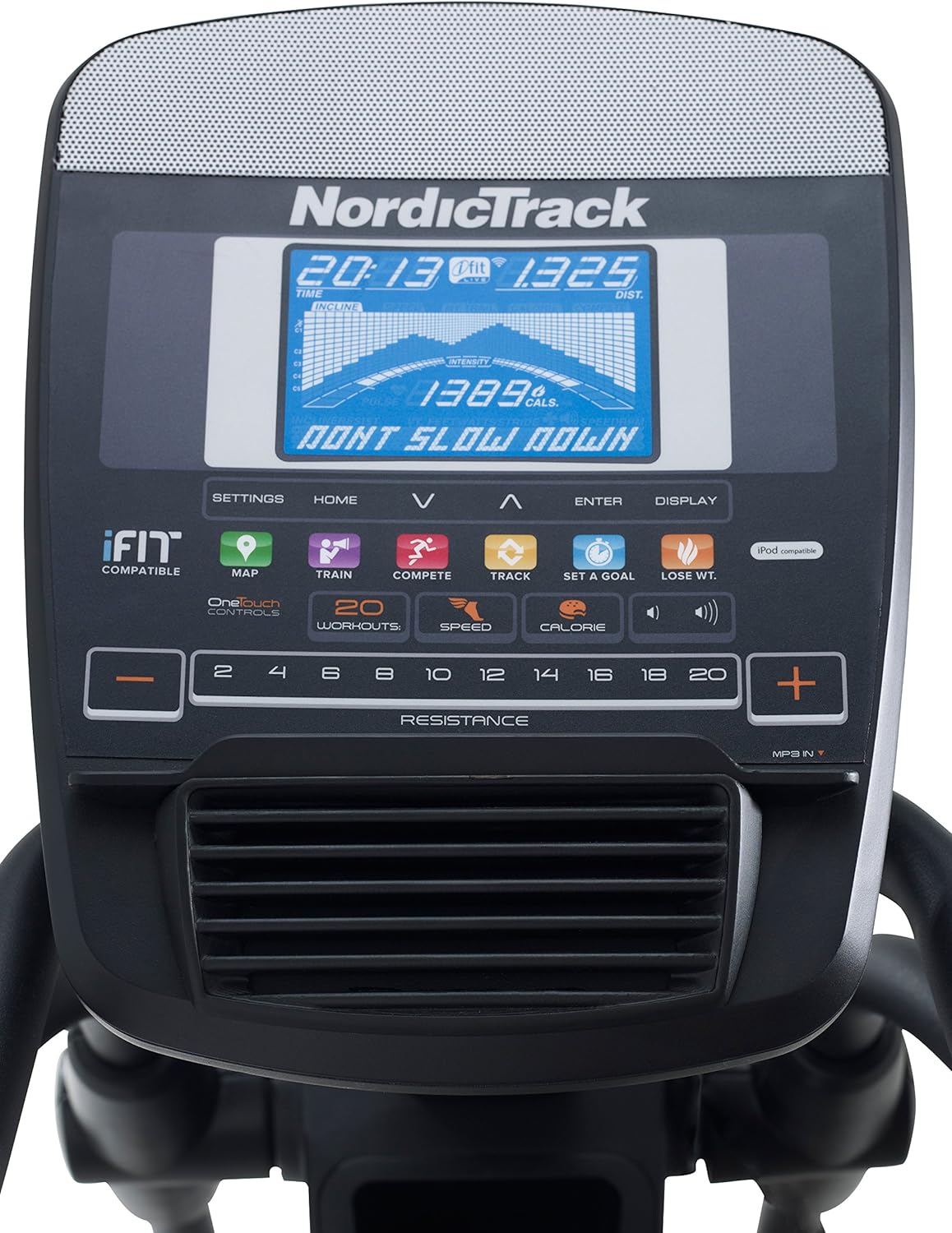 Console 356999: NORDICTRACK E 9.5 ELLIPTICAL