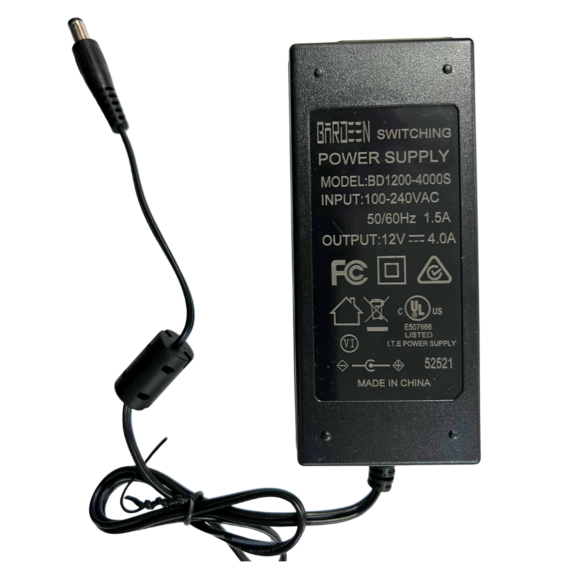 12 Volt 4 amp Power Adaptor 415748